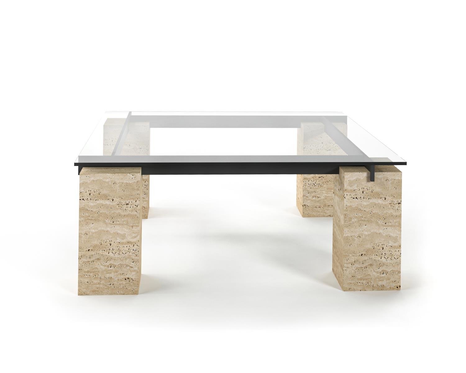 Travertine Coffee Table